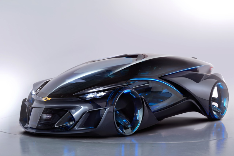 Illustration for article titled Your Eyes Aren't Ready For The Self-Driving Chevrolet-FNR ConceptÂ